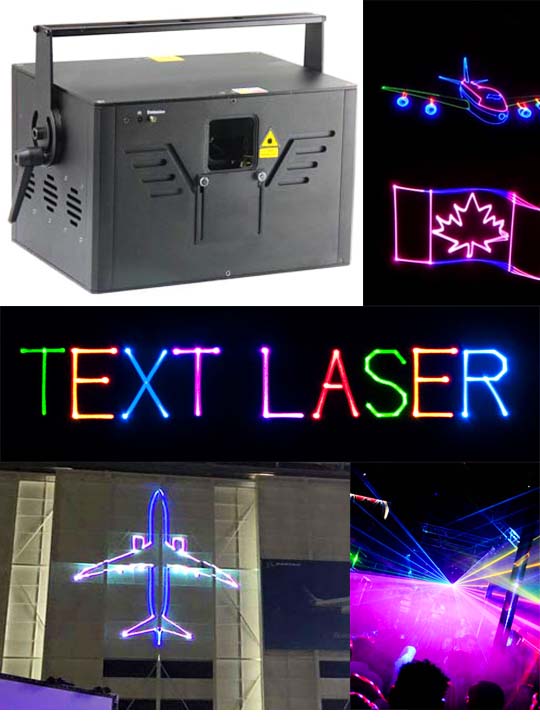 Профессиональная лазерная реклама AH150RGB Pro Max